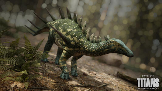 &quot;GoldDust&quot; Kentrosaurus